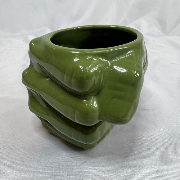 Vandor Other - Vandor Marvel Hulk Fist Shaped Sculpted Ceramic Coffee Mug Cup, 4.3 x 6.3 Inch